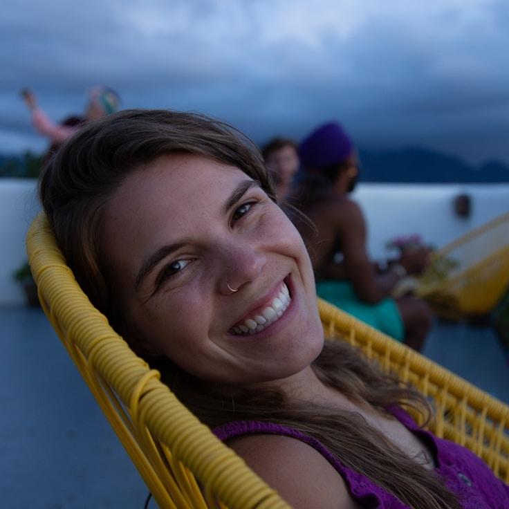 Portrait of Kai, community mentor and Italian cuisine expert